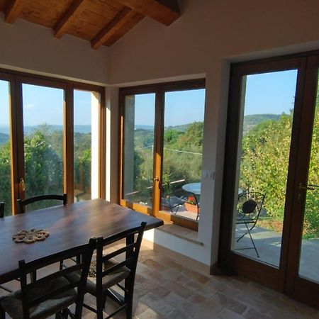Podere Cerrete - Eco Farmhouse Кастел дел Пиано Екстериор снимка